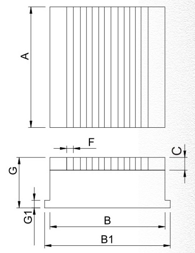 超強(qiáng)力永磁吸盤（CNC專用）